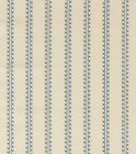 William Morris Curtain Fabric Holland Park Stripe 3.6 Metres Slate/Linen Outdoor