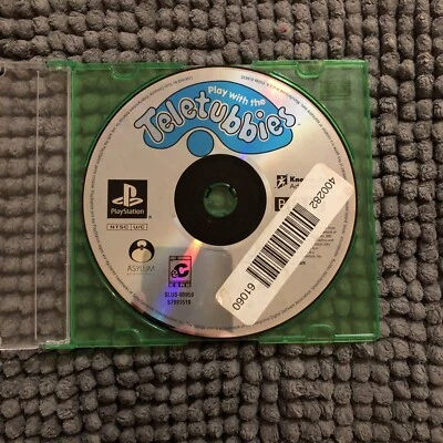 Play With the Teletubbies (Sony PlayStation 1, 2000) Disc Only - Image 1 of 2