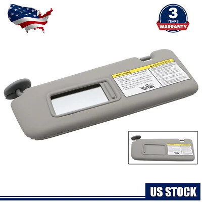 New Sun Visor Lh Left Driver Side Gray & Extended Pad For Toyota Rav4 2004-2005 Foto 1 de 4