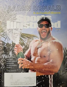 Sports Illustrated Magazine ~ AARON DONALD Is In Football Heaven ~ April 2022 - Foto 1 di 1