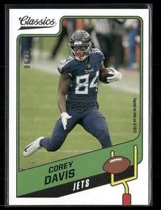 Corey Davis 2021 Classics White 6/10 #72 - Picture 1 of 2