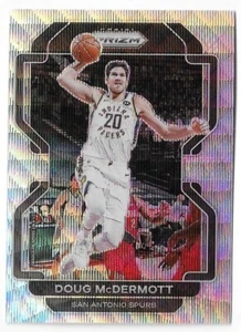 2021-22 Panini Prizm Doug McDermott Silver Wave Prizm Card #40 San Antonio Spurs - Bild 1 von 2