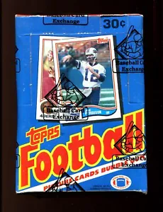 Caja de cera de fútbol americano Topps 1982 BBCE Lawrence Taylor Ronnie Lott - Imagen 1 de 2