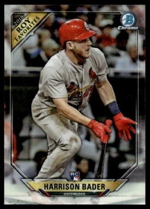 2018 Bowman ROY Favorites Harrison Bader Rookie St. Louis Cardinals #ROYF-HB R14 - Picture 1 of 2