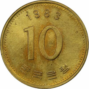South Korea 10 Won Coin | Dabotap Pagoda | KM33 | 1983 - 2006 - Picture 1 of 8
