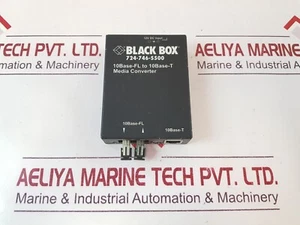 Black Box Media Converter LE2120A-R4 12V DC 10 BASE-FL TO 10 BASE-T - Picture 1 of 7