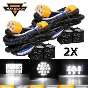Arnés de cableado intensificador de brillo de faros LED H4 2x para Chevy C10 Blazer - Imagen 1 de 12