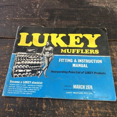 Lukey Mufflers Fitting & Instruction Manual 1974  - image 1 of 4