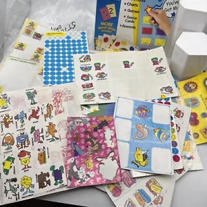 Vintage Sticker Misc 1980's School - Current Books - Partials Jennifer Spanish - Picture 1 of 3