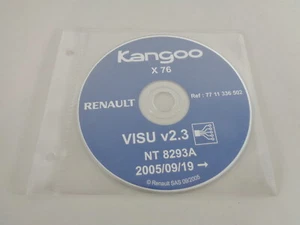 Eléctrico Diagramas de Cableado De CD Renault Kangoo I Stand 09/2005 - Imagen 1 de 1