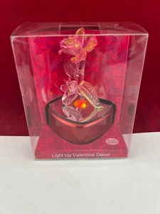 LED Light Changing Rose Plastic Figurine Home Decor 4"H NEW - Picture 1 of 6