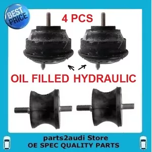 MOTOR MOUNTS fits BMW E36 E46 E85 E86 ENGINE TRANS MOUNTS SET OF 4; URO PARTS - Picture 1 of 6