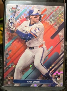 2025 Topps Finest Cam Smith Rare X-Fractor Astros  - Picture 1 of 2