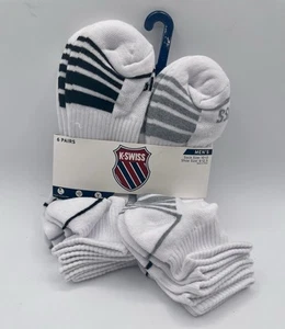 K-Swiss Men’s Socks 6 Pair - Picture 1 of 1
