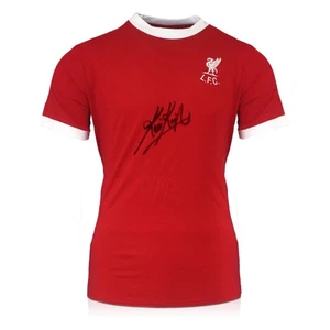 Kevin Keegan Front Signed Liverpool 1973 Football Shirt - Picture 1 of 5