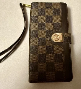 iPhone 14 Pro Max Luxury Monogram Canvas Phone Case High-End Designer Quality - Photo 1 sur 4