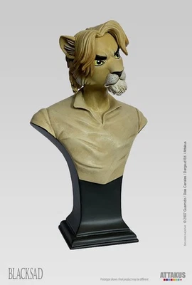 Busto Chad Lowell - Blacksad - Hecho en Francia por ATTAKUS - Imagen 1 de 4
