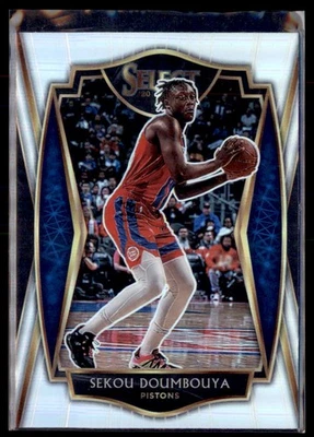 2020-21 Panini Select Prizm Sekou Doumbouya Pistons 107 - Image 1 of 2
