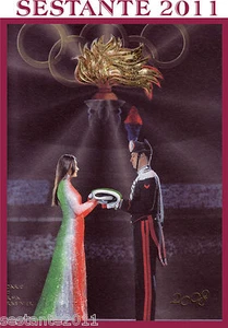 CALENDARIO DELL' ARMA DEI CARABINIERI 2008 , PERFETTO, CON CORDINO ORIGINALE - Picture 1 of 1