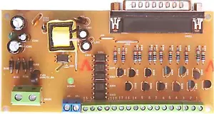 CNC PC PARALLEL PORT SOFTWARE BREAKOUT BOARD CONTROLLER für Mach3 Turbocnc Enc2 - Bild 1 von 1