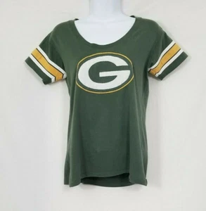 Forty Seven Brand Damen Green Bay Packers TShirt V-Ausschnitt Größe Medium - Bild 1 von 4