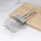 Stainless Steel Tongs Kitchen Tools Gadget Bread Holder
