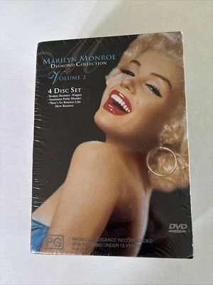 Marilyn Monroe Diamond Collection : Vol 2 ~ Region 4 ~Movie Boxset New/sealed - image 1 of 4
