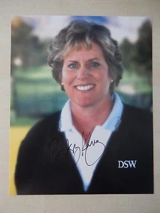 Fotografía autografiada por Betsy King de 8" X 10" - Imagen 1 de 2