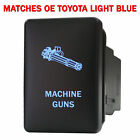 MACHINE GUNS 9B89NB Push switch 12volt For Toyota OEM Tacoma LED NEW BLUE
