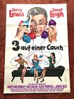 3 auf einer Couch Kinoplakat Poster A1, Jerry Lewis, Janet Leigh