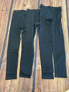 Old Navy Youth Girls Large Black Yoga Pants 3 Pack - Picture 1 of 6