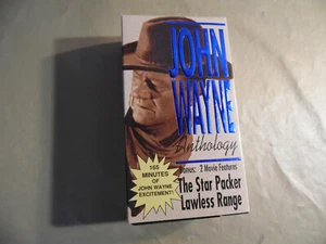 John Wayne Anthology 2 Movie Feature (Used VHS Tape Sale) Free USA Shipping - Picture 1 of 2