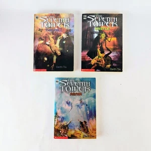The Seventh Tower Garth Nix 1 2 3 Lot 1st Edition Fall Castle Aenir PB Books - Picture 1 of 7