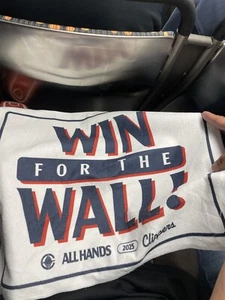 LA Clippers 2025 Playoffs THE WALL Rally Towel Intuit Dome Giveaway LOS ANGELES - Picture 1 of 2