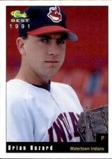 1991 Watertown Indians Classic/Best #2 Brian Buzard Wichita State Baseball Card