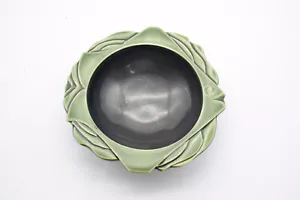 Peter Jansons Signed Prince Edward Island Potter Studio Art Pottery Fish Bowl - Picture 1 of 5