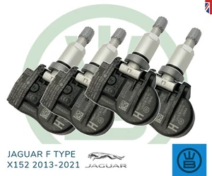 JAGUAR F TYPE X152 alloy wheel TPMS tyre pressure valve sensor genuine 2013-2021 - Picture 1 of 6