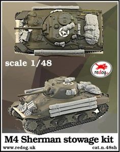 Redog 1/48 Sherman Stauraum / 48sh1 - Bild 1 von 1