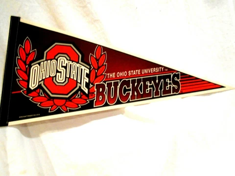 Vintage Ohio State Buckeyes Full Size Pennant Cover