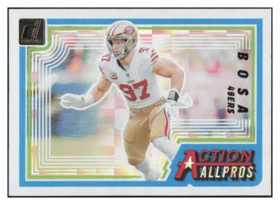 NICK BOSA 2023 Donruss Action All-Pros #7 NFL 49ers  ID:86760 - Image 1 of 2