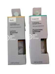 Oli Essenziali 100% Puri Limone - Purifica, Pepe - Rinvigorisce Made By Design - Foto 1 di 4