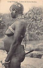 Central African Republic - NAKED ETHNIC - Women's hairstyle Boubou - Publ. Augus