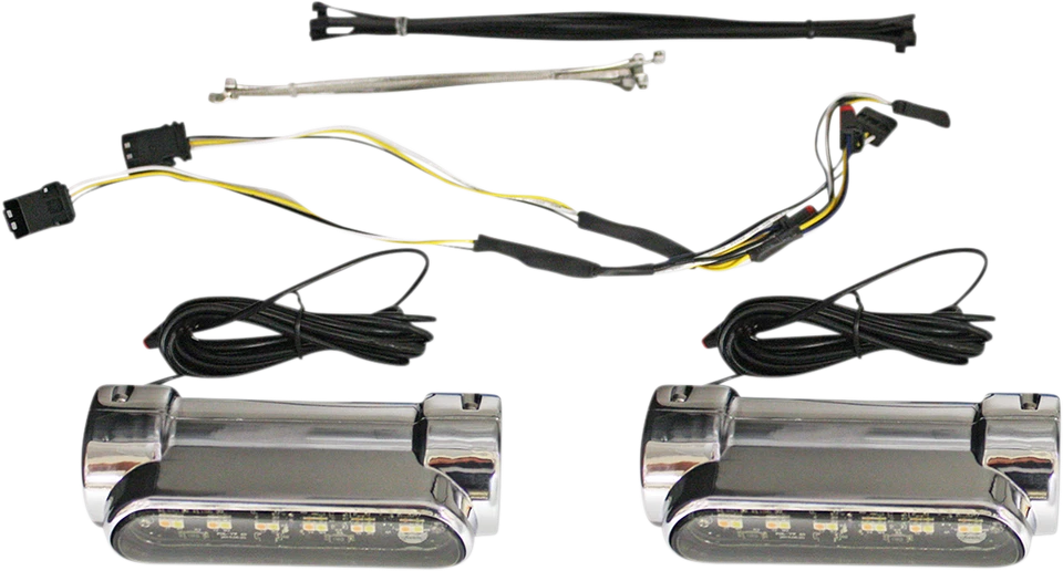 2014-2021 for Harley Street Glide Special FLHXS Engine Guard Light FLH Chrome - Image 1 of 1