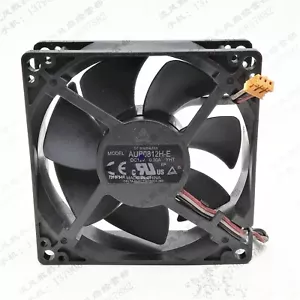 Delta AUB0812M-E 80x80x25mm 12V 0.3A 3PIN Projector Cooling Fan - Picture 1 of 3