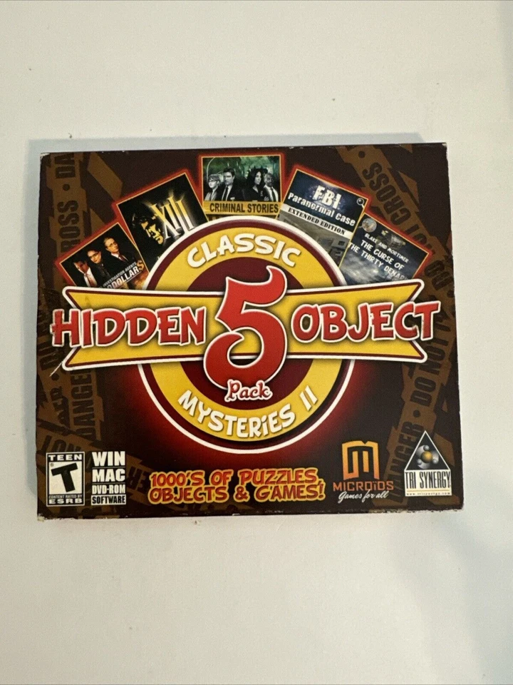 Hidden Object 5 Pack: Classic Mysteries II (Windows/Mac, 2014) - Image 1 of 1