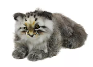 Hansa Pallus Katze Plüschtier Kuscheltier 44 cm. Katze, Wildkatze Tierliebhaber Geschenk UK 7080 - Bild 1 von 10