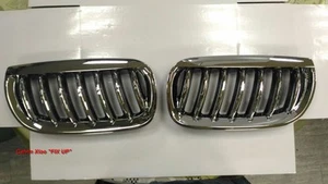 MIT CHROMED FRONT & BLACK REAR GRILLE BMW X3/E83 X SERIES 2004-2006 - Bild 1 von 4