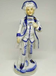 Delft Blue Porcelain Figurine France Man - Picture 1 of 5