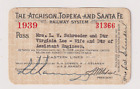 Atchison, Topeka and Santa Fe Rwy.              1939   PASS