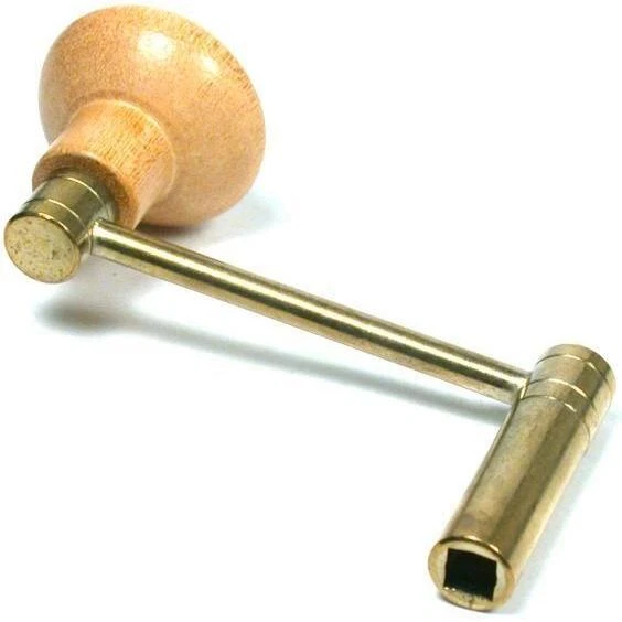 Grandfather Clock Key Winder Mainspring Crank Size 15 - Image 1 of 1